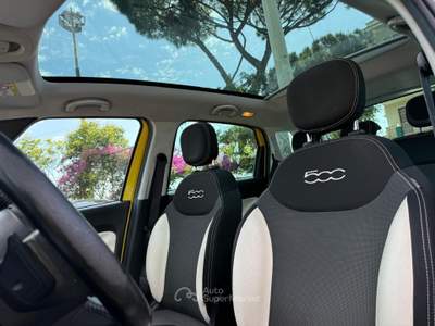 Fiat 500L 84CV Trekking Tetto Navi camera Giallo usata Roma