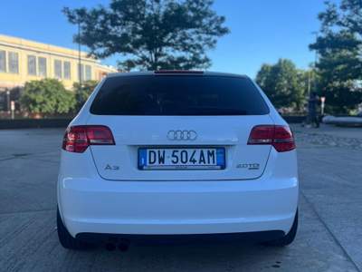 Audi A3 SPB 2.0 TDI F.AP. quattro Ambition Bianco usata Torino