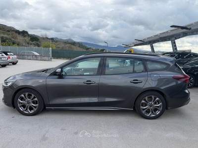 Ford Focus FORD FOCUS 1.0 ECOBOOST H ST-LINE 125CV POWER Focus 1.0 ecoboost h ST-Line 125cv power Grigio usata Roma