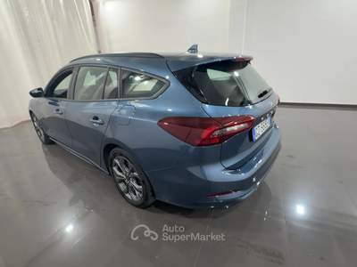 Ford Focus FORD FOCUS SW 1.0T ECOBOOST H ST-LINE 125CV Focus SW 1.0t ecoboost h ST-Line 125cv Blu/Azzurro usata Roma