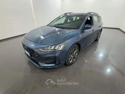 Ford Focus FORD FOCUS SW 1.0T ECOBOOST H ST-LINE 125CV Focus SW 1.0t ecoboost h ST-Line 125cv Blu/Azzurro usata Roma