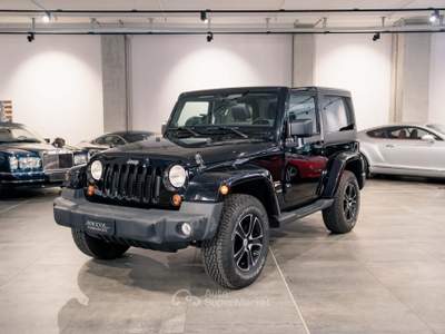 Jeep Wrangler 2.8 CRD DPF Sahara AUTOMATICA Nero usata MILANO
