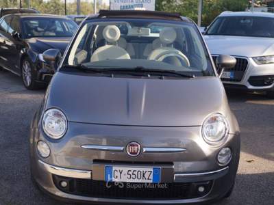 Fiat 500 500C 1.2 Lounge Grigio usata Roma