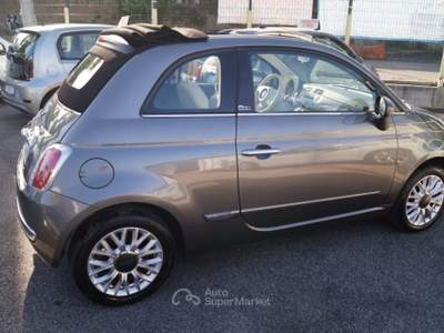 Fiat 500 500C 1.2 Lounge Grigio usata Roma