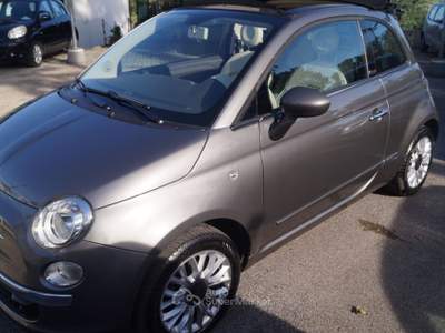 Fiat 500 500C 1.2 Lounge Grigio usata Roma