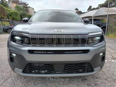 Jeep Avenger 1200 E-HYBRID FREEDOM 110CV AUTOM NAV TETTO Grigio usata Roma