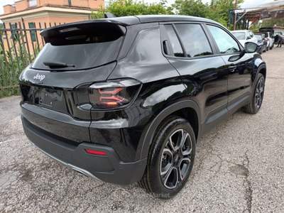 Jeep Avenger 1200 E-HYBRID FREEDOM 110CV AUTOM NAV TETTO Nero usata Roma
