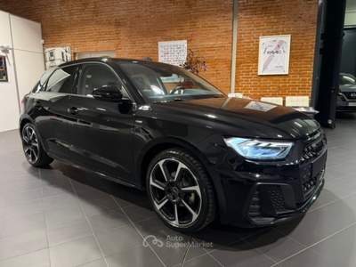 Audi A1 SPB 30 TFSI S tronic S line edition LED - TELEC. Nero usata Imola