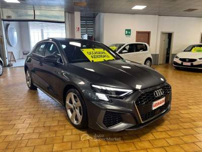 Audi A3 SPB 40 E TFSI S tr. S line ed. PLUG IN FULL MATRIX Grigio usata Vigevano