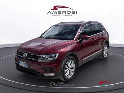 Volkswagen Tiguan 2.0 TDI SCR DSG Business Rosso usata Corciano Volkswagen Tiguan 2.0 TDI SCR DSG Business Rosso usata Corciano
