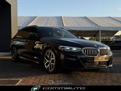 BMW Serie 5 520d d 48V Touring Msport Nero usata Quinto di Treviso