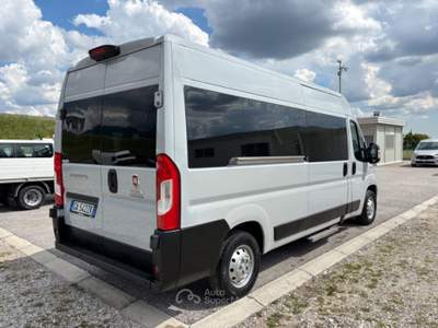 Fiat Ducato 35 2.3 MJT 140CV PLM-TM Combi Shuttle Grigio usata Gemona del Friuli