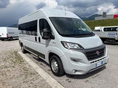 Fiat Ducato 35 2.3 MJT 140CV PLM-TM Combi Shuttle Grigio usata Gemona del Friuli