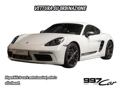 Porsche Cayman 718 T Sport Chrono Package Bianco usata ARICCIA