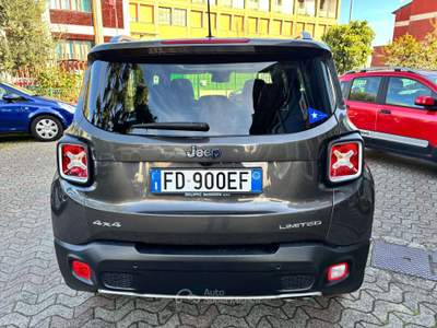 Jeep Renegade 2.0 MJT Limited 4WD 140 CV PELLE/TETTO/AUTOMATICA Grigio usata Cormano