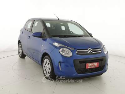 Citroen C1 VTi 72 S&S 5 porte Feel Blu/Azzurro usata Crema
