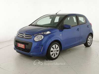 Citroen C1 VTi 72 S&S 5 porte Feel Blu/Azzurro usata Crema
