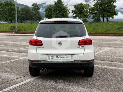 Volkswagen Tiguan VOLKSWAGEN Tiguan 2.0 TDI 170 CV 4MOTION Sport & Style Bianco usata Trento