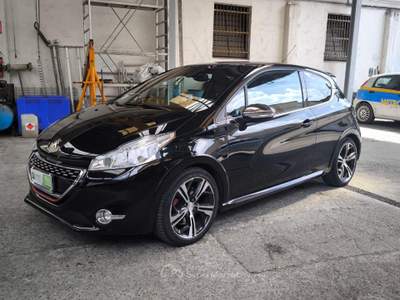 Peugeot 208 1° serie 1.6 THP 200 CV 3 porte GTi Nero usata Casteggio