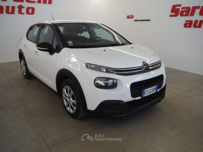 Citroen C3 BlueHDi 100 S&S Van 2 Posti Autocarro (+ IVA) Bianco usata San Vito dei Normanni