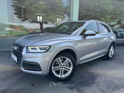 Audi Q5 Q5 40 2.0TDI/QUATTRO/S.LINE/MATRIX/PIRELLI NUOVE Argento usata Savigliano