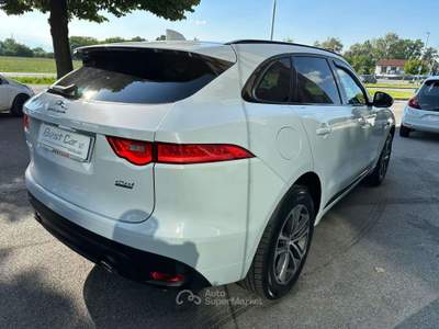 Jaguar F-Pace F-Pace 2.0d i4 R-Sport awd 240cv/SERVICE/JAGUAR/UF Bianco usata Savigliano