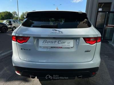 Jaguar F-Pace F-Pace 2.0d i4 R-Sport awd 240cv/SERVICE/JAGUAR/UF Bianco usata Savigliano