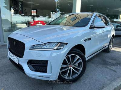 Jaguar F-Pace F-Pace 2.0d i4 R-Sport awd 240cv/SERVICE/JAGUAR/UF Bianco usata Savigliano