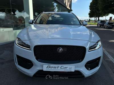 Jaguar F-Pace F-Pace 2.0d i4 R-Sport awd 240cv/SERVICE/JAGUAR/UF Bianco usata Savigliano
