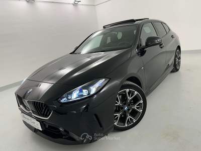 BMW Serie 1 118d 118 118d M sport/pelle/f,led/adat/navi/telec/tetto Nero usata Savigliano