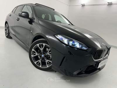 BMW Serie 1 118d 118 118d M sport/pelle/f,led/adat/navi/telec/tetto Nero usata Savigliano