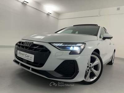Audi A3 A3  35 TDI S line NAVI/CAMERA/MATRIX/TETTO/SONOS Bianco usata Savigliano