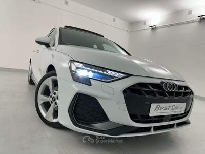 Audi A3 A3  35 TDI S line NAVI/CAMERA/MATRIX/TETTO/SONOS Bianco usata Savigliano