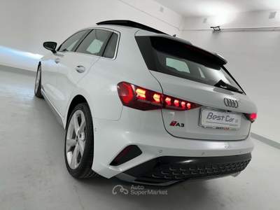 Audi A3 A3  35 TDI S line NAVI/CAMERA/MATRIX/TETTO/SONOS Bianco usata Savigliano