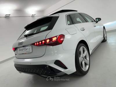 Audi A3 A3  35 TDI S line NAVI/CAMERA/MATRIX/TETTO/SONOS Bianco usata Savigliano