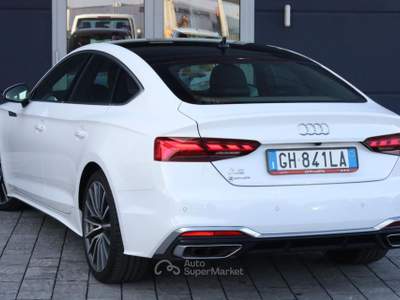 Audi A5 SPB 40 TDI S line edition S tronic SLINE Bianco usata Caorso