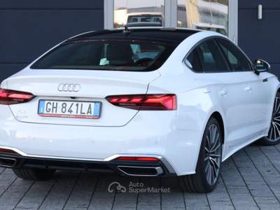 Audi A5 SPB 40 TDI S line edition S tronic SLINE Bianco usata Caorso
