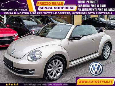 Volkswagen Maggiolino Cabrio 2.0 TDI CLUB BMT 110Cv EURO6 Argento usata CONCESIO