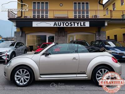 Volkswagen Maggiolino Cabrio 2.0 TDI CLUB BMT 110Cv EURO6 Argento usata CONCESIO