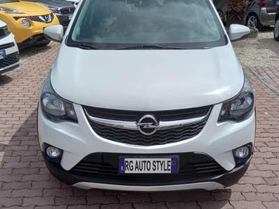 Opel Karl Rocks 1.0 75 CV aut. Bianco usata Roma