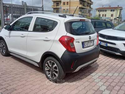 Opel Karl Rocks 1.0 75 CV aut. Bianco usata Roma