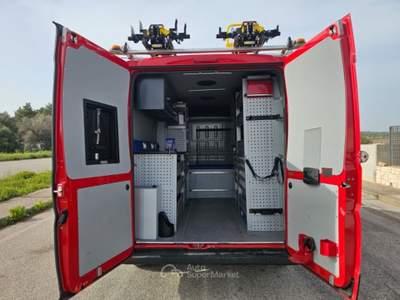 Fiat Ducato 35 2.2Mjt 140CV PM-TM Maxi ALLESTITO OFFICINA Rosso usata Maruggio