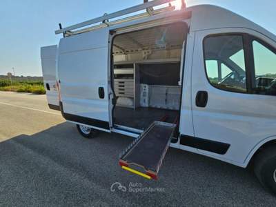 Fiat Ducato 30 2.3 MJT 120CV PM-TM Furgone ALLESTITO OFFICINA Bianco usata Maruggio
