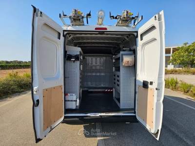 Fiat Ducato 30 2.3 MJT 120CV PM-TM Furgone ALLESTITO OFFICINA Bianco usata Maruggio