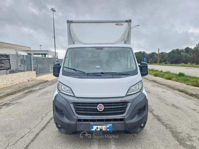 Fiat Ducato 35 2.3 MJT 160CV CASSA 8 BANCALI E SPONDA NUOVA Bianco usata Maruggio