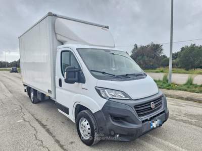 Fiat Ducato 35 2.3 MJT 160CV CASSA 8 BANCALI E SPONDA NUOVA Bianco usata Maruggio