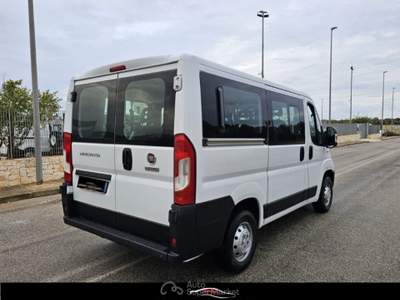 Fiat Ducato 30 2.3 MJT 130CV PC-TN 9 POSTI PANORAMA Bianco usata Maruggio