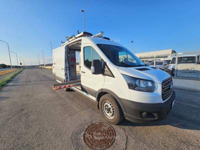 Ford Transit 350 2.0TDCi EcoBlue 130CV 4WD PM-TM ALLESTITO Bianco usata Maruggio
