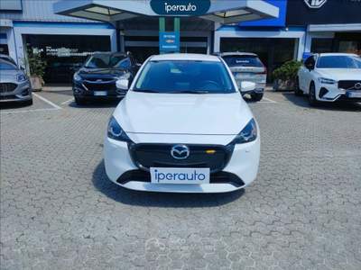 Mazda 2 2 1.5 m-hybrid centre-line 90cv Bianco usata Bergamo