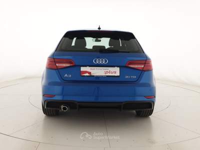 Audi A3 Sportback 30TDI 116CV S tronic Admired Blu/Azzurro usata Verona